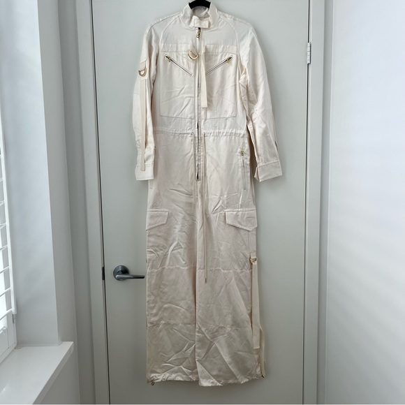 Authentic RARE Zimmermann white/ivory utility jumpsuit 0 - Picture 6 of 16
